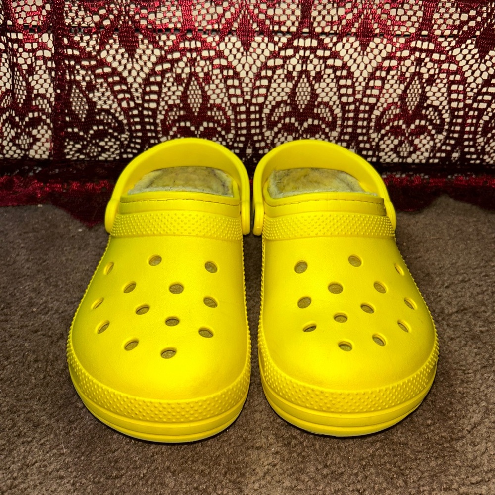 Yellow Crocs